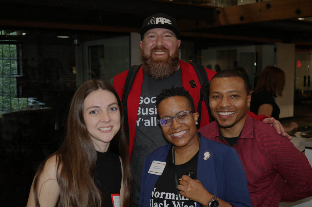 B Local Georgia members at a community event